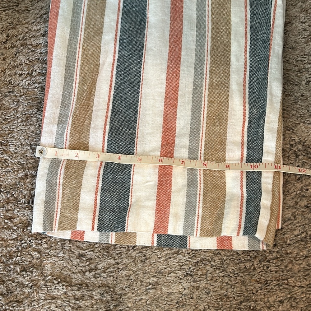 MADEWELL WIDE LEG COTTON LINEN BLEND PANTS - Picture 5 of 6